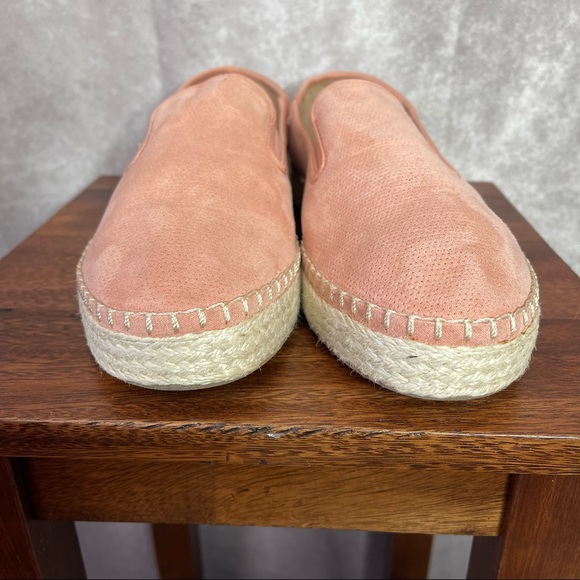 Dr  Scholls Faux Suede “Far Out” Platform Espadrille Sip-On Size 10M - Picture 5 of 15